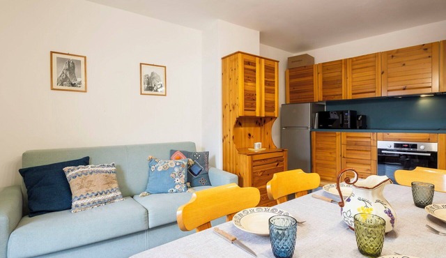 Beautiful apartment for 4 guests with WIFI, TV, balcony and pets allowed
