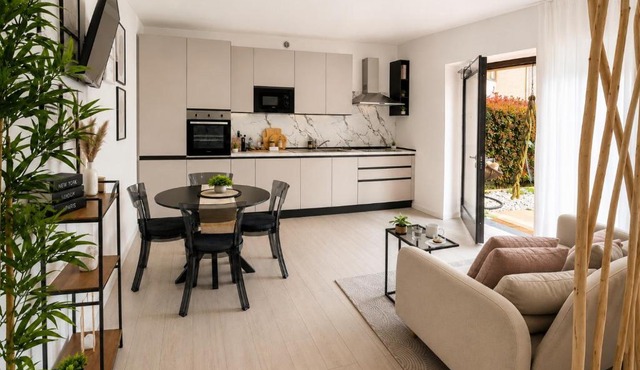 Elica Apartment Near Bergamo Airport & Private Garden