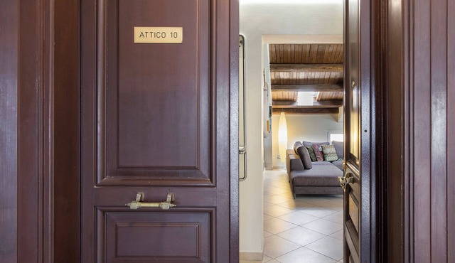 Exclusive Roman Attic: Between Vatican, Trastevere & Piazza Navona