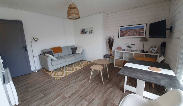Fully equipped studio 100m from the beach, close to Le Touquet in CUCQ