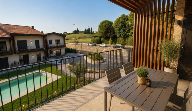 Luxury Flat with Terrace in Residence with Pool