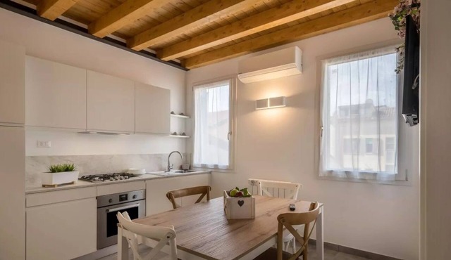 Modern beach apartment with parking space