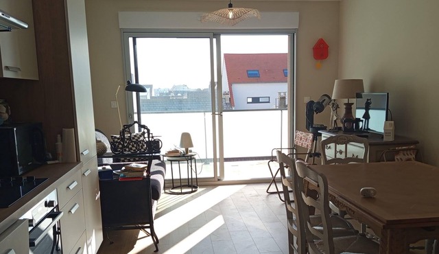 Nice T3 with balcony - 5 mn from the beach in Merlimont