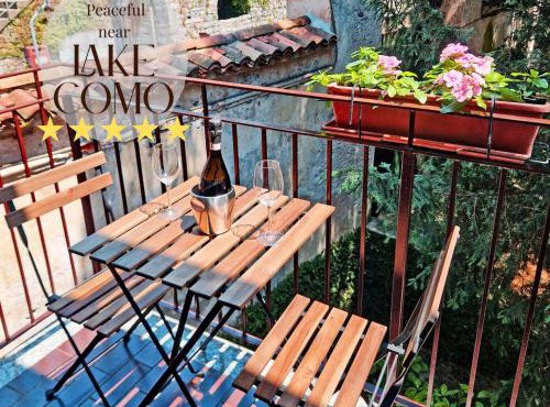 Romantic Lake Como stay, 50 m from the lake