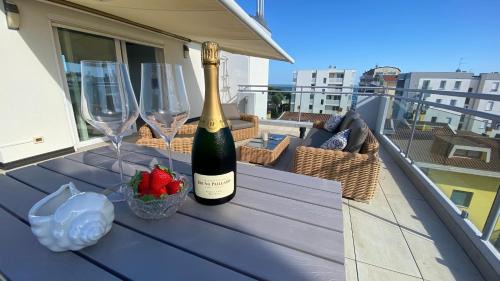 Rooftop Onda Blu vista mare - Aria - a 150 mt dalla spiaggia