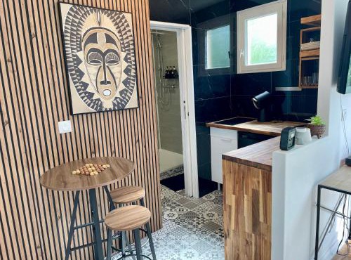 Studio indépendant à la campagne in Saint-Clair-sur-Epte