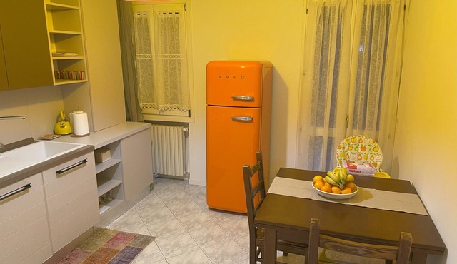 Terraced house in the historic center of an ancient village in the Euganean Hills