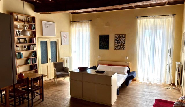 The House of Mina is in the heart of the small village of Carbognano in Tuscia