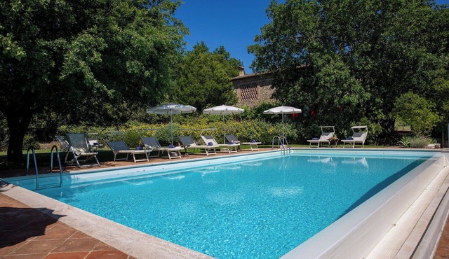 Wonderful private villa for 8 people with A/C, private pool, WIFI, veranda and panoramic view