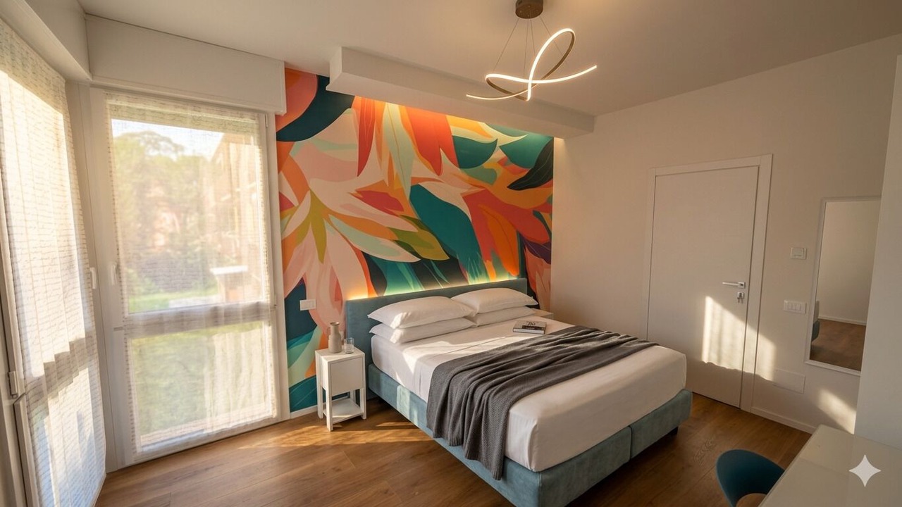 Photo of Bedroom in Magenta