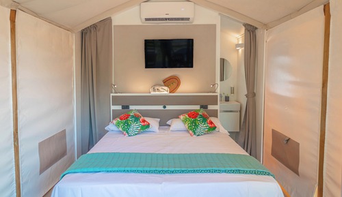 Romantic Tent, Partial Lake View