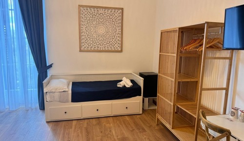 Deluxe Quadruple Room, Balcony, Sea View