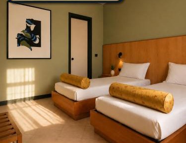Twin Room with Private Bathroom