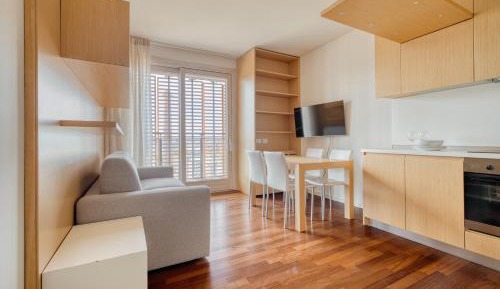 One-Bedroom Apartment with Balcony and City View