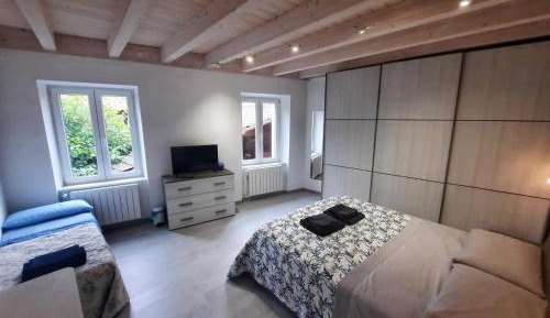 Family Room with Shared Bathroom