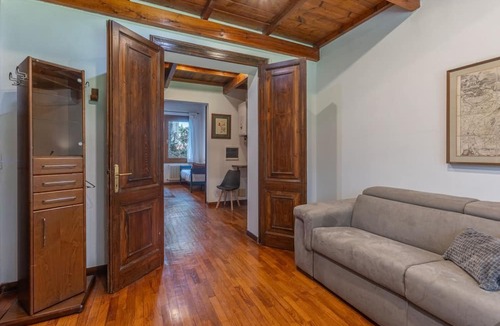 Ferrara Apartment | GuestHost - Stunning ground floor apartment in a modern villa, perfect for up to 5 people.Immersed in a charming garden with pine forest and swimming pool, the accommodation is located in a quiet residential area equipped with all services, a short dista
