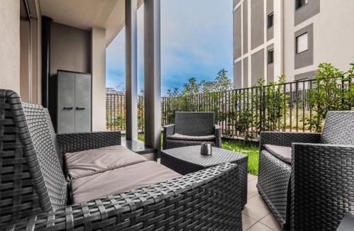 Milan Apartment | Prime Living Milano Merlata - Cozy Garden Apartment