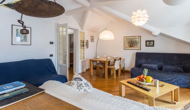 Apartment "Attico Vista Lago" in Como with Lake View, Wi-Fi & Terrace