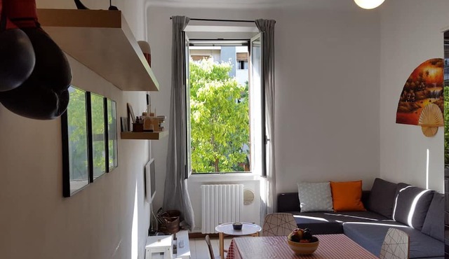 Cozy apartment with free wi-fi in Sempione/Mico area