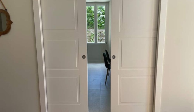 The Garden Apartment in a Restored 20th-Century Villa