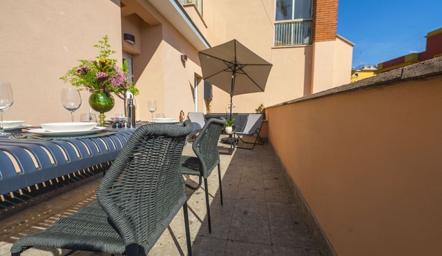 Terrace Apartment Monte del Gallo – by St. Peter